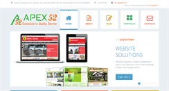 Desktop Screenshot of apex52.com