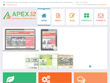 Tablet Screenshot of apex52.com